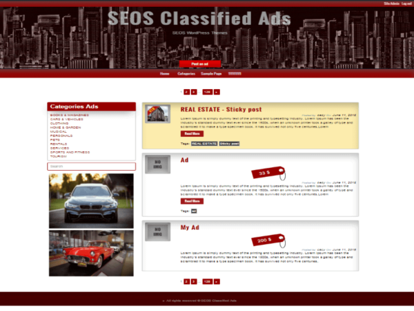 Classified ads